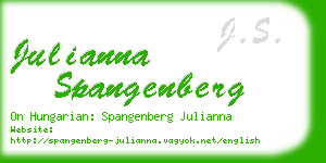 julianna spangenberg business card